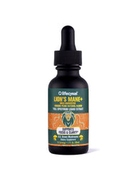 Life Cykel Lion's Mane extract bottle boosts focus and mental clarity.