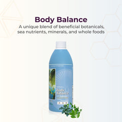 Life Force Body Balance seaweed blend with spoon-dispense for easy daily serving