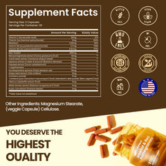 LIFEFRIEND ingredients with pomegranate PQQ ergothioneine carob for vitality