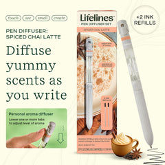 Lifelines difusor aroma té negro, cardamomo y clavo para escritura sensorial