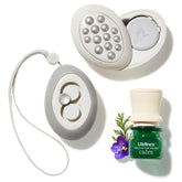 Lifelines Flow grounding stones 2-pack for calm, focused moments on the go.