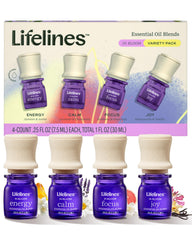 Lifelines In Bloom Joy bottle with precision pump delivers long-lasting diffuser aroma.