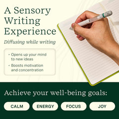 Lifelines Diffuser ink refill demonstrates extended writing sessions