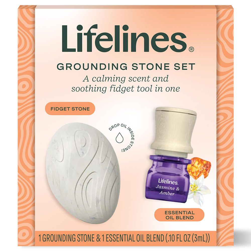 Piedra estabilizadora Lifelines con diseño táctil para enfoque