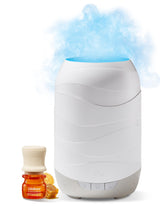 Lifelines Waves ultrasonic diffuser releases a soothing mist with citrus aroma.