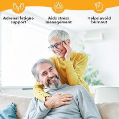 LifeSeasons Adrenal-T label detail highlighting adaptogen blend.