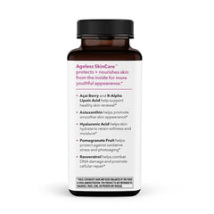 LifeSeasons Ageless Skincare capsules close-up ready to support daily skin nourishment