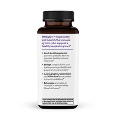 LifeSeasons Immuni-T capsules close-up—potent plant-based immune blend