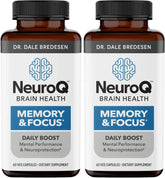 LifeSeasons NeuroQ bottle front view highlighting brain-support formula for focus and memory