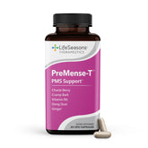 LifeSeasons PreMense-T bottle with capsules for natural menstrual comfort
