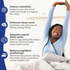 LifeSeasons Rest-ZZZ label notes GABA, chamomile, valerian for nightly calm.
