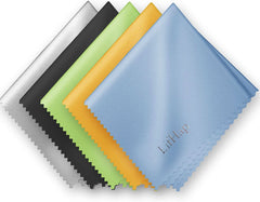 LifHap extra large glasses cleaning cloth removes dust and smudges from glasses safely