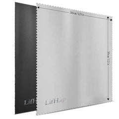 LifHap microfiber cloth for screens cleans phone and tablet displays without streaks