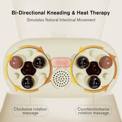 The Lifiora Abdominal Massager large heads and varied rollers target comfort.