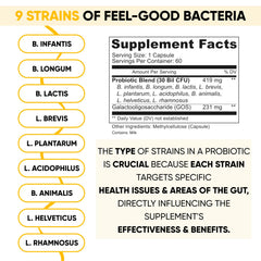 Lifted Naturals mood probiotic packaging front for easy online shopping.