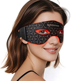 LightinMax red light mask covering the eye area for targeted rejuvenation and relief.