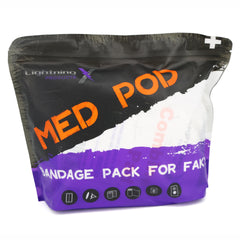 Lightning X Bandages Refill Kit – oval eye pad for quick eye care in emergencies.
