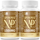 LIGUSTERI liposomal NAD+ bottle highlights premium daily energy support.