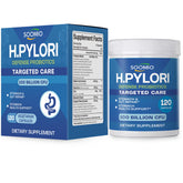 LIISKYY H. pylori Probiotic bottle front showing high-potency gut support
