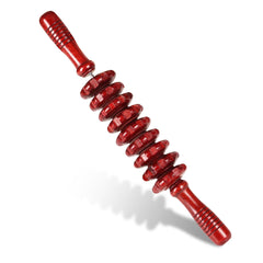 Liitrton rodillo fascia madera con 9 ruedas para liberar tensión muscular