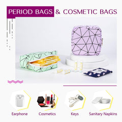 Likesing interlayer pocket leather bag stores keys lipstick coins neatly