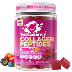 LILICARE Collagen Soft Chews bottle shows convenient daily beauty support.