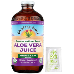 Lily Of The Desert Aloe Vera Juice bottle with preservative-free formula for daily wellness