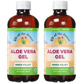 Lily Of The Desert inner fillet aloe gel with thick consistency supports hydration and digestion.