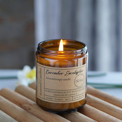 Liofeve burning wick glows for even burn and low smoke