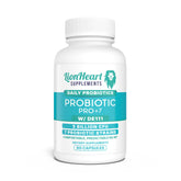 LionHeart Probiotic Pro Plus 7 bottle closeup showing potential daily digestive support