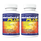 Lipozene MetaboUp Plus bottle front shows energy-boosting formula.