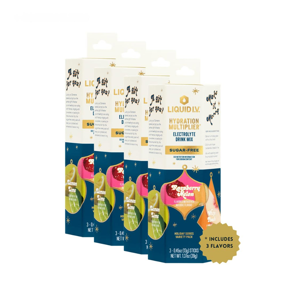 Liquid I.V. Hydration Multiplier Sugar-Free Raspberry Melon stick for on-the-go hydration