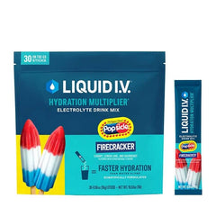 Liquid I.V. Hydration Multiplier Popsicle Firecracker stick for on-the-go hydration.