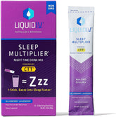 Liquid I.V. Hydration Multiplier Sleep blueberry lavender packet for convenient nightly hydration