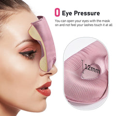 LitBear silk eye cups cradle lashes, ideal for lash extensions