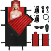 LITDUCK 2570 LEDs full-body mat laid out for at-home therapy sessions