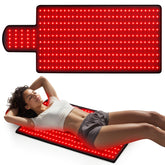 LitDuck red light therapy mat offers full-body coverage for at-home relaxation.