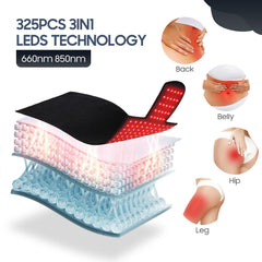LitDuck three-in-one LED beads with 660nm and 850nm wavelengths for efficient at-home sessions.