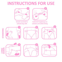 Littleforbig Baby Cuties durable plastic backing helps guard against leaks.