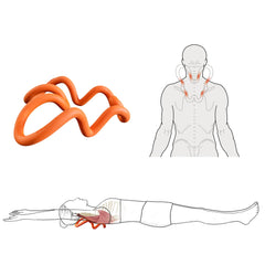 LittleMum massager works on the upper back to improve mobility