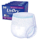 LivDry Adult XL Underwear front view shows discreet daily wear