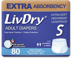 LivDry adult underwear front view shows discreet design with comfortable fit.