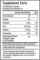 Live Conscious collagen powder blended into a smoothie shows mild taste for blends