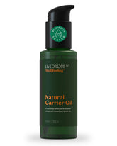 Livedrops 24/7 unscented carrier oil bottle, fragrance-free base for safe dilution