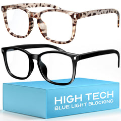 Livho high-tech blue light glasses angled view for all-day comfort.