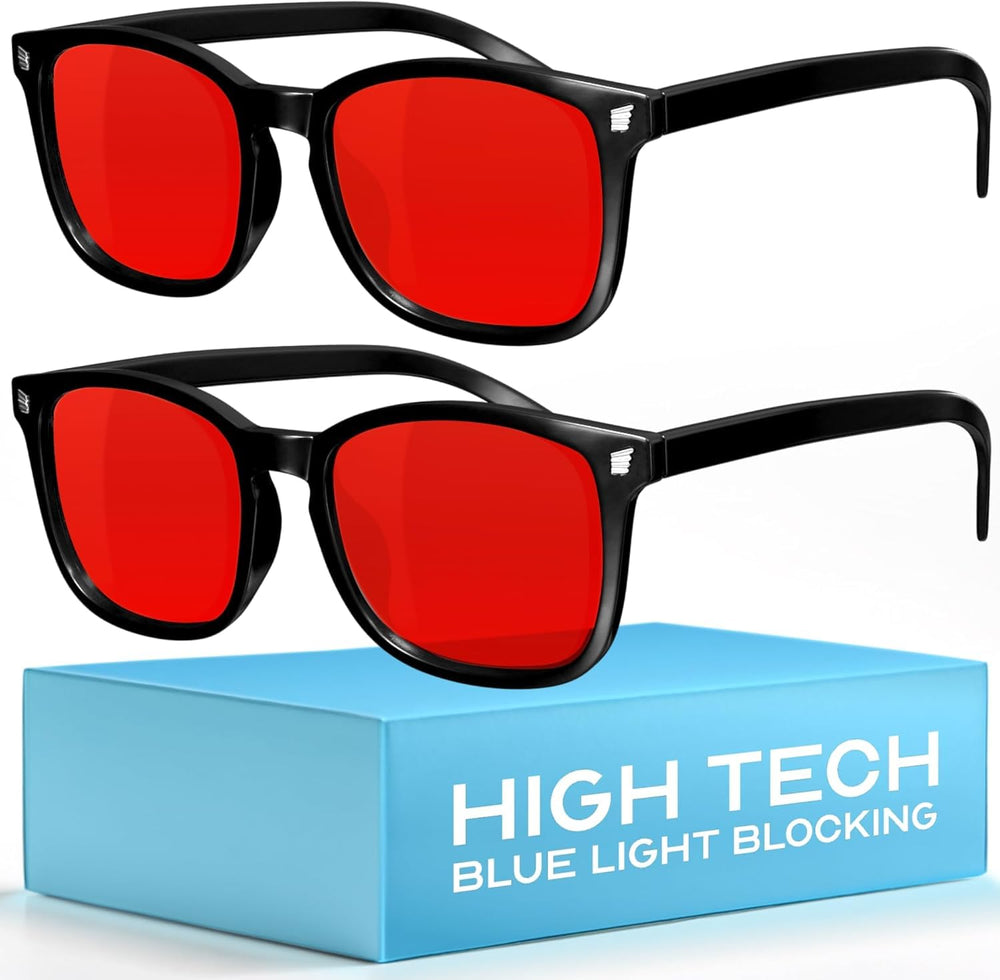 Livho High Tech Blue Light Glasses front view, lightweight frame for all-day comfort.