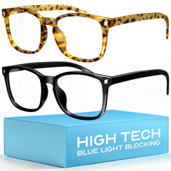 Livho High Tech Blue Light Glasses front view for clear screen comfort.