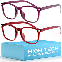 Livho high-tech blue light glasses front view for clear screen viewing