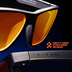 Livho Titan front view shows slim, comfortable frames for all-day wear.