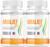 LIVORKA Arialief Pro capsules bottle displayed on a clean surface for everyday nerve health support.